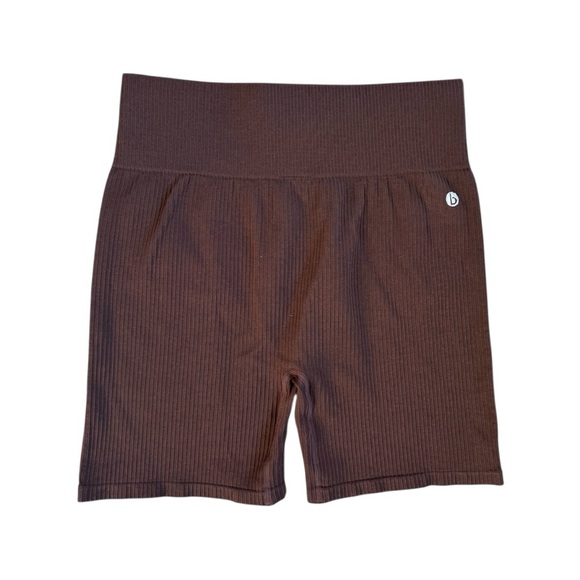 Cotton On Body Brown Ribbed Bike Short Size XL - Picture 4 of 7